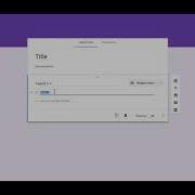 W200 SLP How To Use Google Form