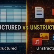 Structured Vs Unstructured Data
