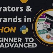 1 8 Operators And Operands In Python Python From Beginner To Advanced In English Knowledge4skill