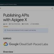 Publishing APIs With Apigee X Qwiklabs GSP843 CLI