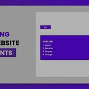 Sort Alphabetically Html Unordered Elements Using JavaScript HTML CSS And JavaScript