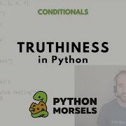 Truthiness In Python