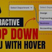 How To Create Interactive Drop Down Menu In Figma Figma Tutorial