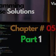 VB Chapter 05 Part 1 Programming Exercise Solutions