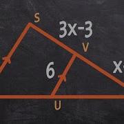 Using Similar Triangles To Find The Measure Of X