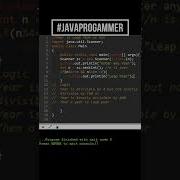 5 Program To Find A Year Is Leap Year Or Not Javaprogrammer Codingislife
