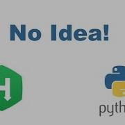 No Idea Using Python