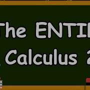 ALL OF Calculus 2 In A Nutshell