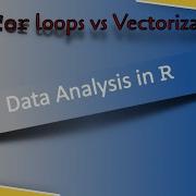 27 For Loops Vs Vectorization