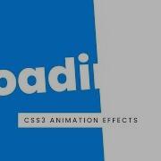 CSS Fullscreen Loading Page Animation Effects CSS3 Animation Tutorial