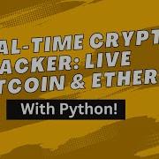 Отслеживание цен на криптовалюту в реальном времени с помощью Python и CoinGecko API Живые трен