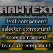 How To Use Rawtext For Titleraw And Tellraw Command