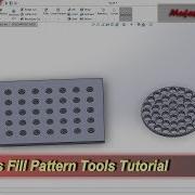 Solidworks How To Use Fill Pattern Tools