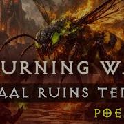 POE2 0 4 Burning Wasp Carry Party Vaal Temple 70 Lich Minion Build