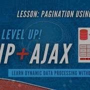 Pagination Using Numbers Dynamic Data Processing PHP And Ajax Tutorial