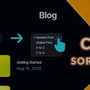 User Controlled CMS Sorting With Superfields In Framer
