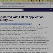 Get Started With GitLab Application Security Overview Read