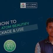 How To Install Atom Beautify Package And Use Essential Atom Editor Packages Setup