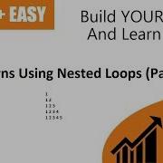 Java Patterns Nested For Loop Part 2 BlueJ