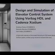 Design And Simulation Of An Elevator Control System Using Verilog HDL And Cadence Xcelium