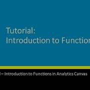Introduction To Functions Tutorial