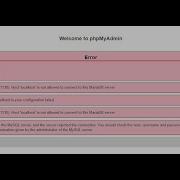 XAMPP Error My SQL PhpMyAdmin Access Denied Error Solved 100 Working Solution