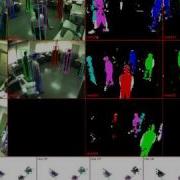People Detection And Tracking Multiple Cameras Method 2