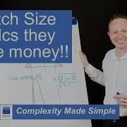 Batch Size Calcs They Make Money
