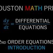 Second Order Differential Equations Introduction