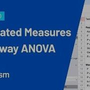 How To Perform A Repeated Measures One Way ANOVA In Prism
