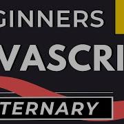 Ternary Operator In Javascript Tutorial For Beginners