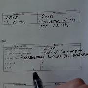 Geometry Ch 3 Proof Practice