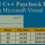 Paycheck Lab V1 0 Microsoft C