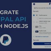 Как интегрировать API PayPal с Node Js