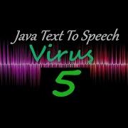 Java Text To Speech Tutorial Part 5 Funny Virus