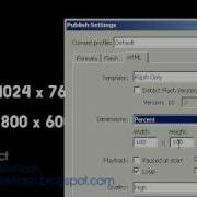 Adobe Flash Cs4 Website Tutorial 0101 Resolutions