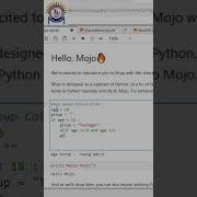 Mojo AI Language Tutorial For Beginners Age Group Calculation Short Robotic Programing