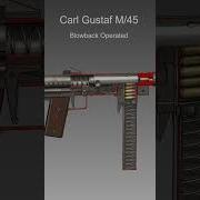Swedish Submachine Gun SMG Carl Gustaf M 45 How It Works