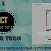 CODING HANG MAN GAME TKINTER AND PYTHON PART 1