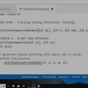 Approach 1 Print All Subsequences Of Array N Ary Tree Approach