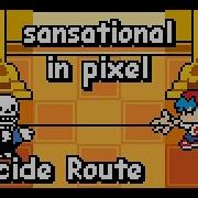 Sansational In Pixel FNF Indie Cross Undertale Style Genocide Route