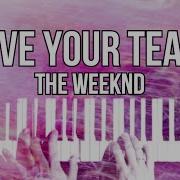 Save Your Tears Karaoke The Weeknd Slowed Acoustic Piano Instrumental