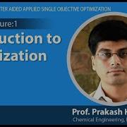 Lec 1 Introduction To Optimization