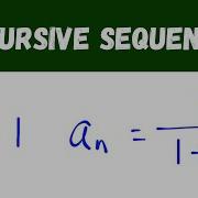 Finding The Terms Of A Recursive Sequence
