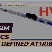 Vissim Tutorial User Defined Attributes Heavy