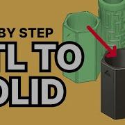 Convert STL Mesh To A Solid Body In Fusion 360 2023