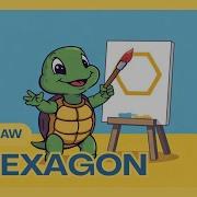 Python Turtle How To Draw A Hexagon In Python Code Turtle Graphics Tutorial