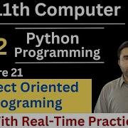 Object Oriented Programming In Python 11th Computer Chapter 2 OOP In Python Qais Ali Khan