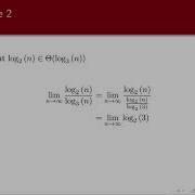 5 4 4 Algorithms Algorithm Analysis The Limit Method