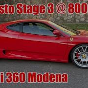 Ferrari 360 At 8000 Rpm With Capristo Stage 3 Exhaust In A Tunnel MGUY